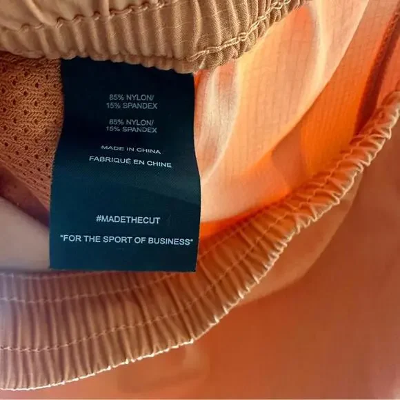 Cuts Crossover Short 5" Adobe Orange Athletic Size: Large - Picture 5 of 5